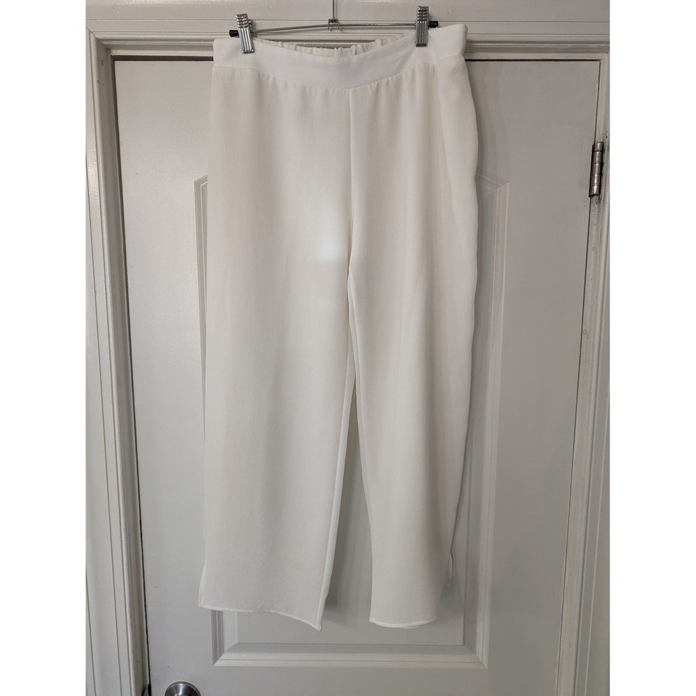 Lola & Sophie White Wide Leg Pants